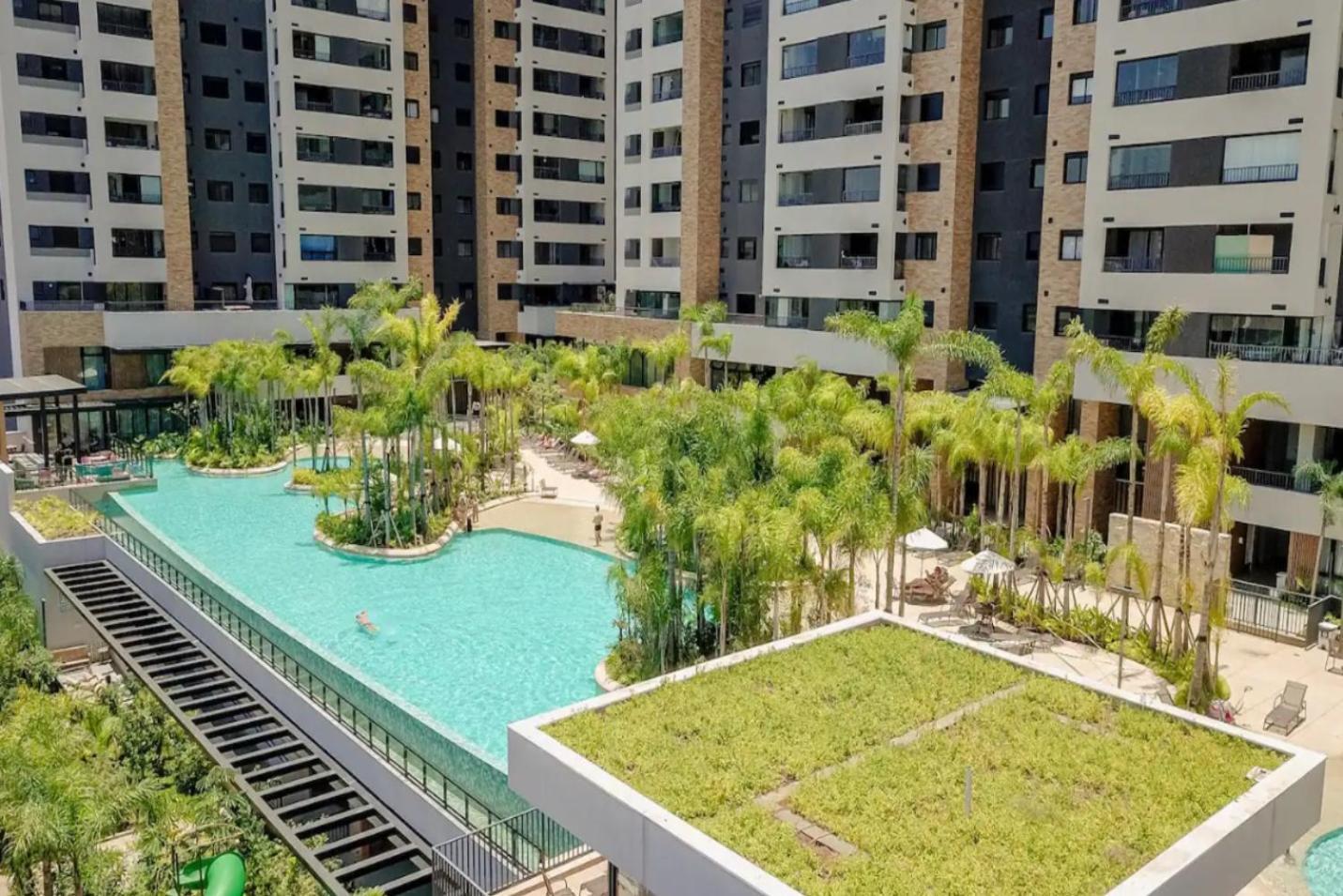 Apto Resort Bras Piscina, Ar-Condicionado São Paulo Extérieur photo